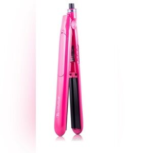 ROYALE Diamond Collection 1.25” Pure Ceramic Plates Hot Pink Flat Iron BNIB